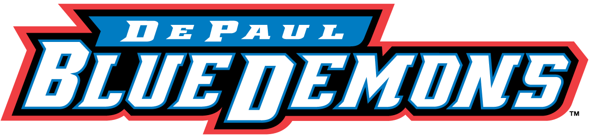 DePaul Blue Demons 1999-Pres Wordmark Logo diy DTF decal sticker